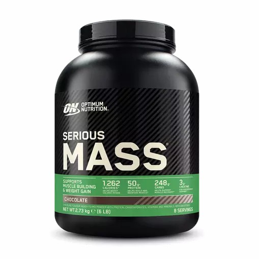 Optimum Nutrition Serious Mass Chocolate 2.73 kg (8 Servings) Mexico | 146975PIH